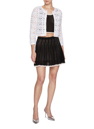 Figure View - Click To Enlarge - ALICE & OLIVIA - Florrie Mini Skirt