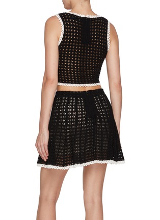 Back View - Click To Enlarge - ALICE & OLIVIA - Kamila Knit Tank Top