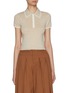 Main View - Click To Enlarge - ALICE & OLIVIA - Meda Wool Blend Polo Shirt