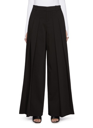 Main View - Click To Enlarge - ALICE & OLIVIA - Blaire Low Rise Pleated Trousers