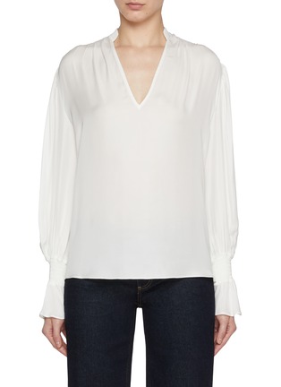 Main View - Click To Enlarge - ALICE & OLIVIA - Onica Collared Blouse