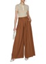 Figure View - Click To Enlarge - ALICE & OLIVIA - Simon Pleated Wide Leg Trouser