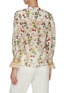 Back View - Click To Enlarge - ALICE & OLIVIA - Ilan Floral Cotton Silk Blouse