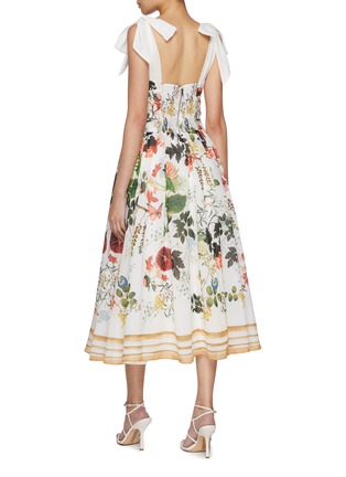 Back View - Click To Enlarge - ALICE & OLIVIA - Haven Flared Midi Dress