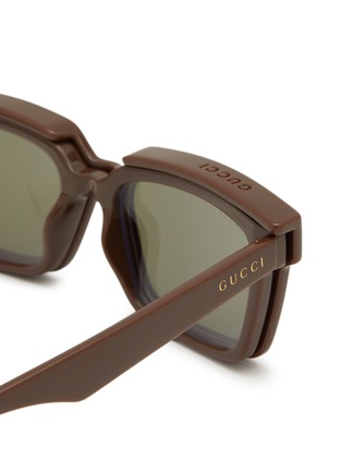 Detail View - Click To Enlarge - GUCCI - Injection Sunglasses