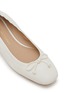 Detail View - Click To Enlarge - STUART WEITZMAN - Bria Leather Ballerina Flats