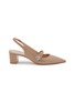 Main View - Click To Enlarge - STUART WEITZMAN - Crystal Fleur 50 Slingback Pumps