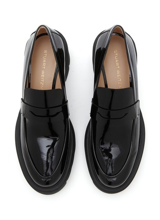 Detail View - Click To Enlarge - STUART WEITZMAN - Soho Patent Leather Loafers