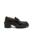 Main View - Click To Enlarge - STUART WEITZMAN - Soho Patent Leather Loafers