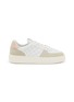 Main View - Click To Enlarge - STUART WEITZMAN - Courtside Sleek Leather Sneakers