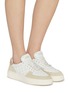 Figure View - Click To Enlarge - STUART WEITZMAN - Courtside Sleek Leather Sneakers