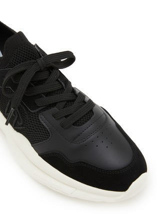 Detail View - Click To Enlarge - STUART WEITZMAN - 5050 Mesh Leather Sneakers