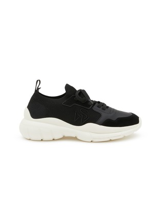 Main View - Click To Enlarge - STUART WEITZMAN - 5050 Mesh Leather Sneakers