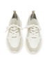 Detail View - Click To Enlarge - STUART WEITZMAN - 5050 Mesh Leather Sneakers