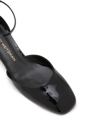 Detail View - Click To Enlarge - STUART WEITZMAN - Bria 35 Patent Leather Pumps