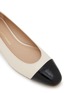 Detail View - Click To Enlarge - STUART WEITZMAN - Pearl Leather Ballerina Flats