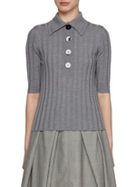 NACKIYÉ | Sugarman Knit Top | GREY | Women | Lane Crawford