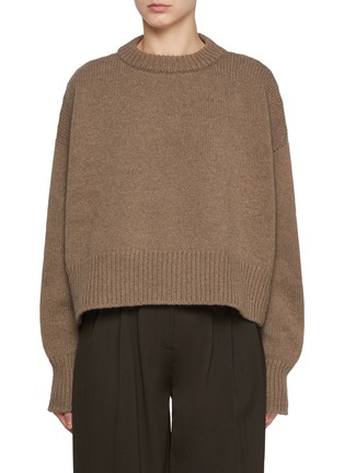 Main View - Click To Enlarge - NACKIYÉ - Avalanche Wool Cashmere Sweater