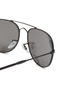 Detail View - Click To Enlarge - RAY-BAN - Metal Pillow Sunglasses