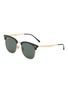 Main View - Click To Enlarge - RAY-BAN - Clubmaster Acetate Sqaure Sunglasses