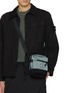 Figure View - Click To Enlarge - STONE ISLAND BAGS - Logo Patch Crossbody Bag