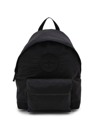 Main View - Click To Enlarge - STONE ISLAND BAGS - Logo Patch Backpack