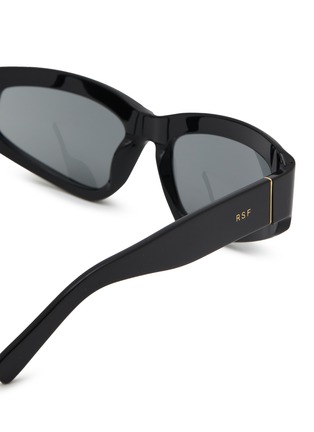Detail View - Click To Enlarge - SUPER - Motore Rectangle Acetate Sunglasses