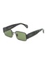 Main View - Click To Enlarge - SUPER - Z Tartaruga  Rectangle Acetate Sunglasses
