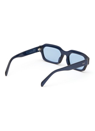 Figure View - Click To Enlarge - SUPER - Boletus Rectangle Acetate Sunglasses