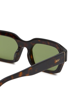 Detail View - Click To Enlarge - SUPER - Boletus Rectangle Acetate Sunglasses