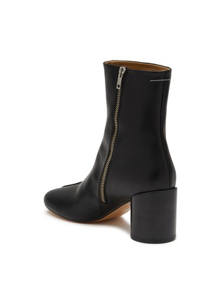  - MM6 MAISON MARGIELA - Anotomic Leather Ankle Boots