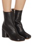 Figure View - Click To Enlarge - MM6 MAISON MARGIELA - Anotomic Leather Ankle Boots