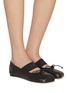 Figure View - Click To Enlarge - MM6 MAISON MARGIELA - Anatomic Leather Ballerina Flats