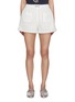 Main View - Click To Enlarge - MARDI MERCREDI - Eyelet Frill Shorts