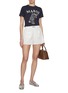 Figure View - Click To Enlarge - MARDI MERCREDI - Eyelet Frill Shorts