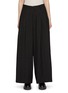 Main View - Click To Enlarge - Y'S - Pleated Pinstripe Wide Leg Pants