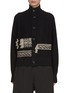 Main View - Click To Enlarge - Y'S - Jacquard Detail High Neck Jacket