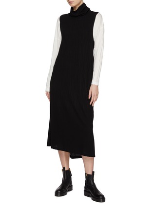 Figure View - Click To Enlarge - Y'S - Sleeveless Cotton Dress