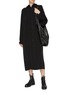 Figure View - Click To Enlarge - Y'S - Hooded Zip Dress