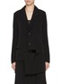 Main View - Click To Enlarge - Y'S - Slashed Asymmetric Blazer