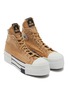 Detail View - Click To Enlarge - RICK OWENS DRKSHDW - x Converse DBL DRKSTAR High Top Sneakers