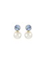 Main View - Click To Enlarge - JENNIFER BEHR - Ines Swarovski Crystal Faux Pearl Earrings