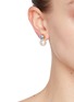 Figure View - Click To Enlarge - JENNIFER BEHR - Ines Swarovski Crystal Faux Pearl Earrings