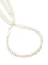 Detail View - Click To Enlarge - JENNIFER BEHR - Silk Faux Pearl Ribbon Tie