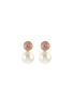 Main View - Click To Enlarge - JENNIFER BEHR - Ines Swarovski Crystal Faux Pearl Earrings