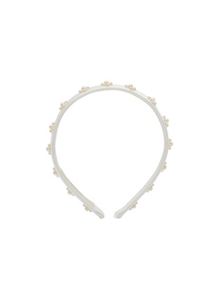 Main View - Click To Enlarge - JENNIFER BEHR - Mare Silk Faux Pearl Headband