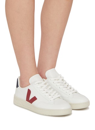 Figure View - Click To Enlarge - VEJA - V-12 Low Top Leather Women's Sneakers