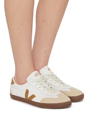 Figure View - Click To Enlarge - VEJA - Volley Bastille Leather Women's Sneakers