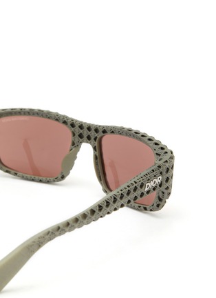 Detail View - Click To Enlarge - DIOR - Dior3D S1I Acetate Rectangle Sunglasses