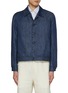 Main View - Click To Enlarge - EQUIL - Spread Collar Linen Shirt Jacket